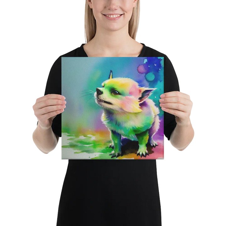 Cute Dog Digital Painting - v15 product image (2)