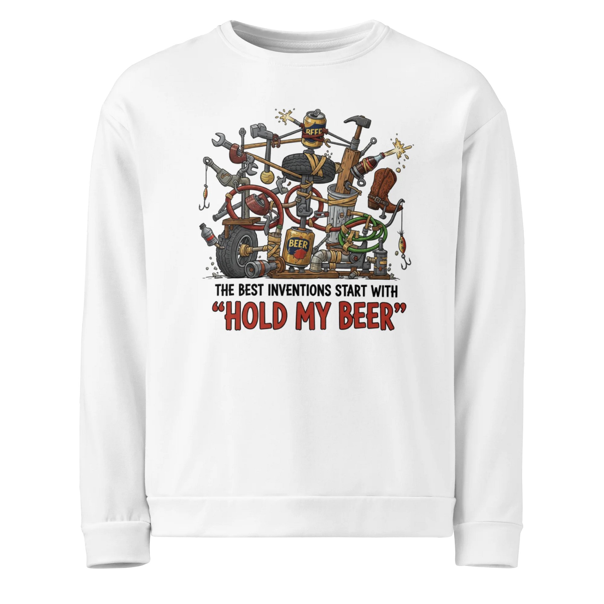 Hold My Beer All-Over Print Sweatshirt product image (1)