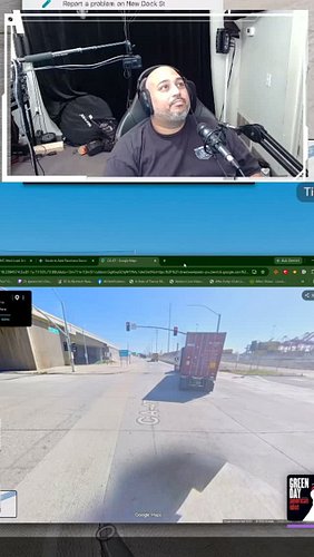 Google Maps vs ATS… INSANE Accuracy! 🔥 #trucksim #ats #pov #djaramistv