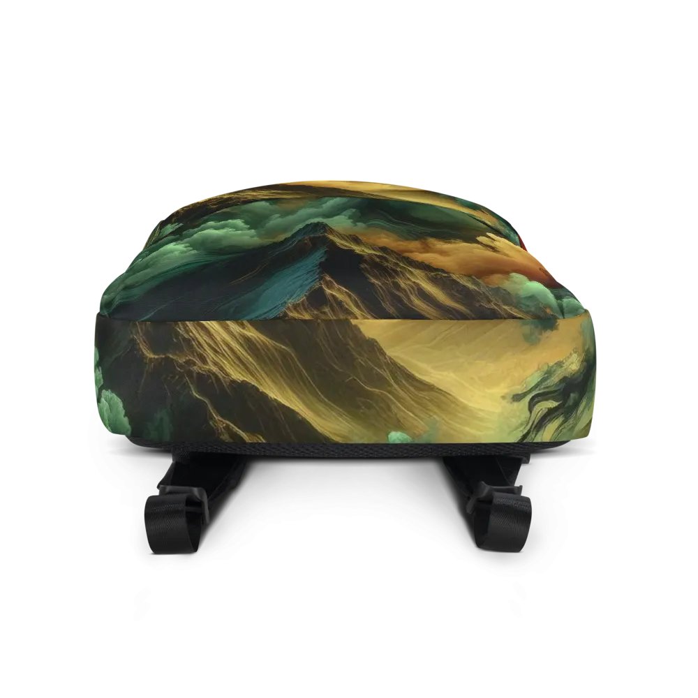Swirling Spectrum All-Over Print Backpack product image (4)