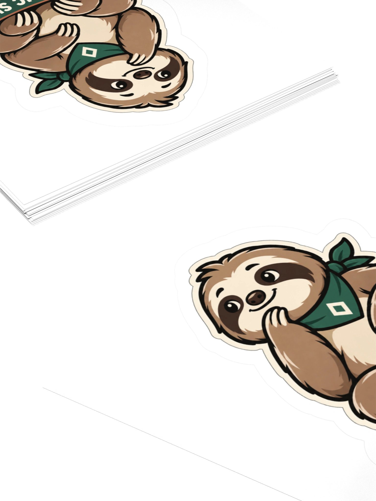Strategic Sloth Sticker product image (7)