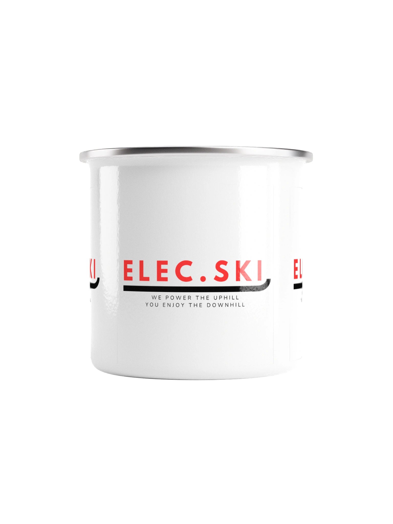 Elec Ski Logo Enamel Mug product image (2)