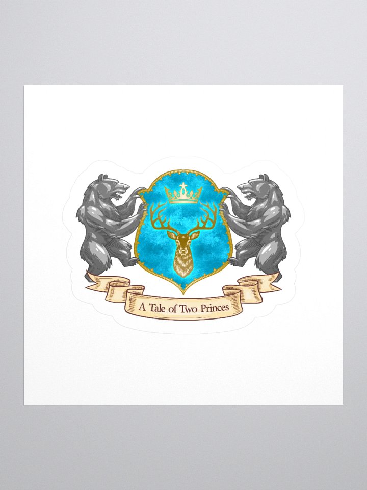 A Tale of Two Princes Sticker product image (1)