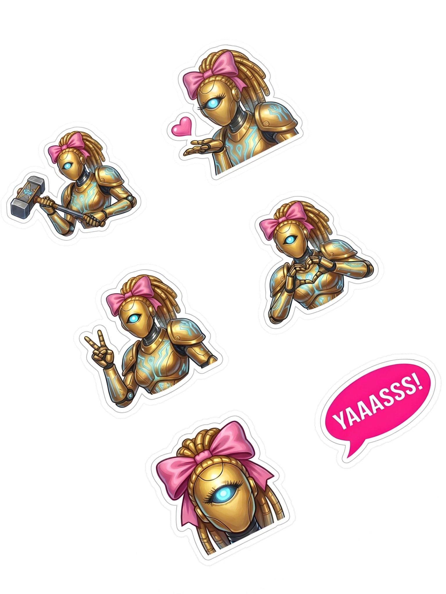 N00bette Sticker Sheet product image (1)