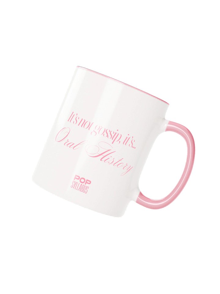 Oral History Mug Pink product image (2)