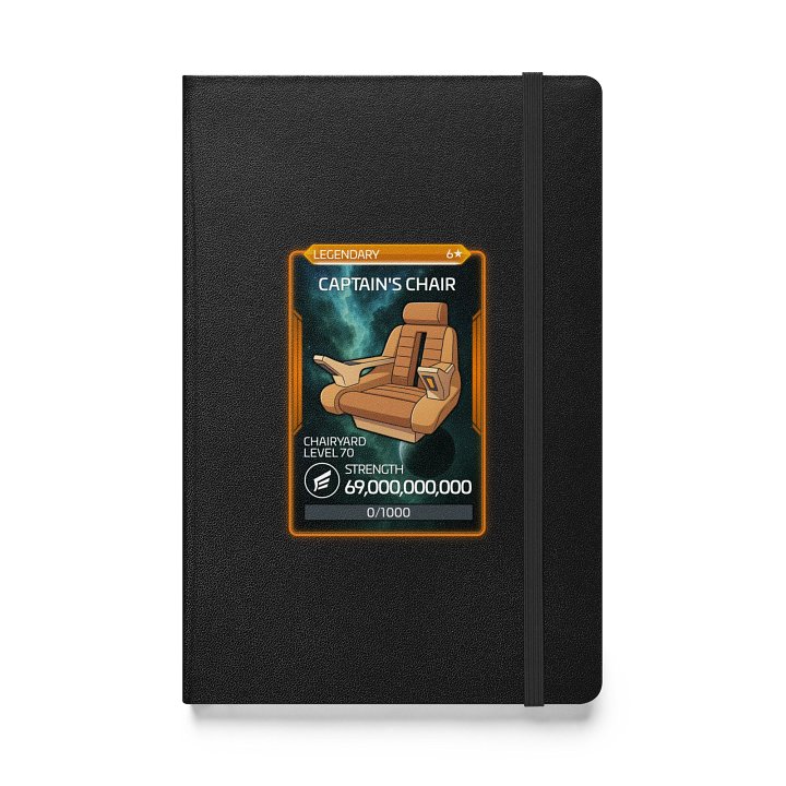 Legendary Captain's Chair Notebook product image (1)