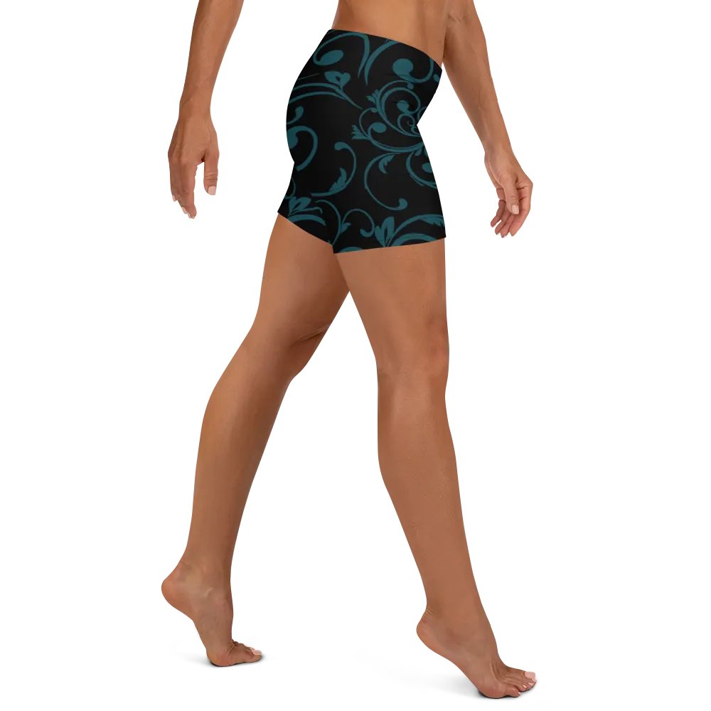 Dark Teal Activewear Shorts product image (6)