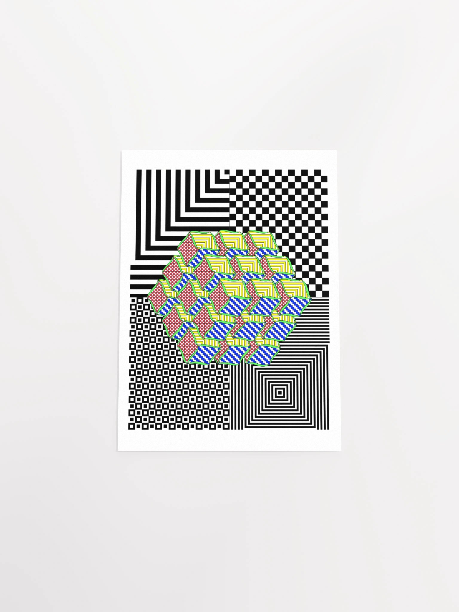 Enhanced Matte Paper Poster (Rubik's Cube) product image (14)