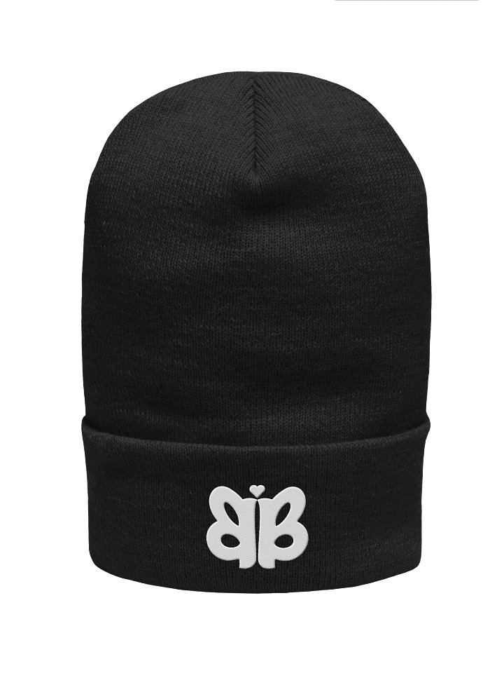 bb - blk/gry beanie product image (1)