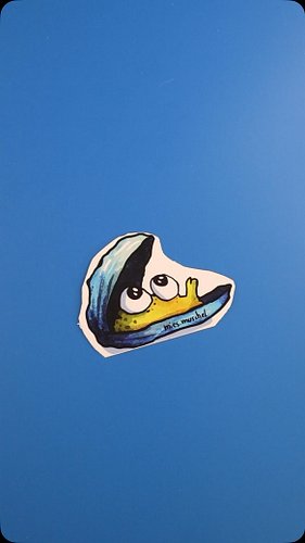Dear stickiez, next up we have a 
lovely submission by @pummelfee_hamburg and @mies.muschel from Germany 🇩🇪 

Opening sticker...
