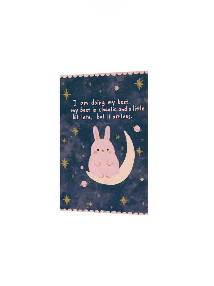 Chaotic Best Bunny Moon Poster product image (11)
