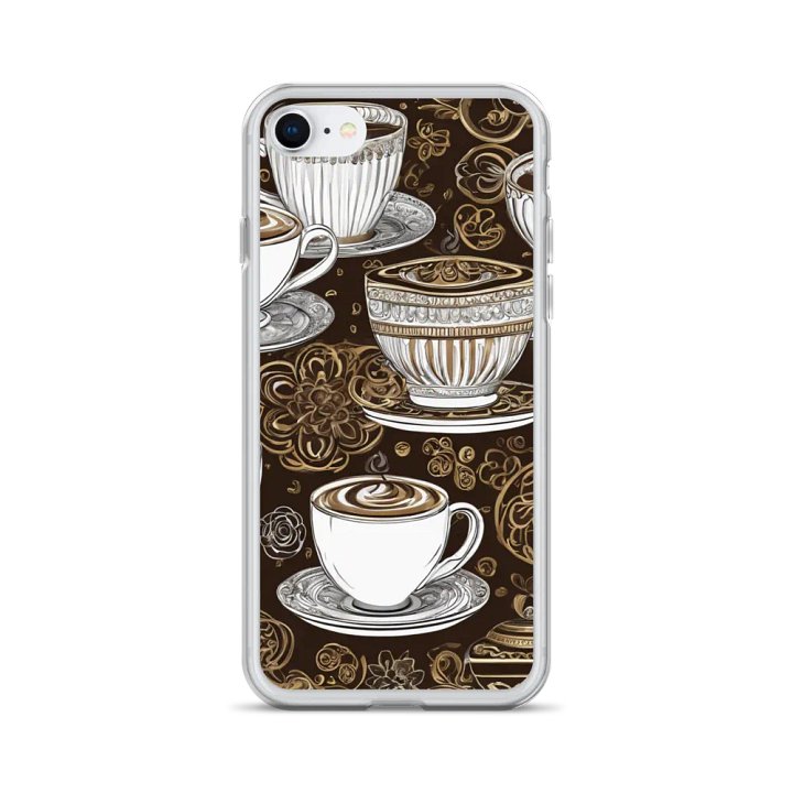 Elegant Coffee Cups iPhone Case product image (24)