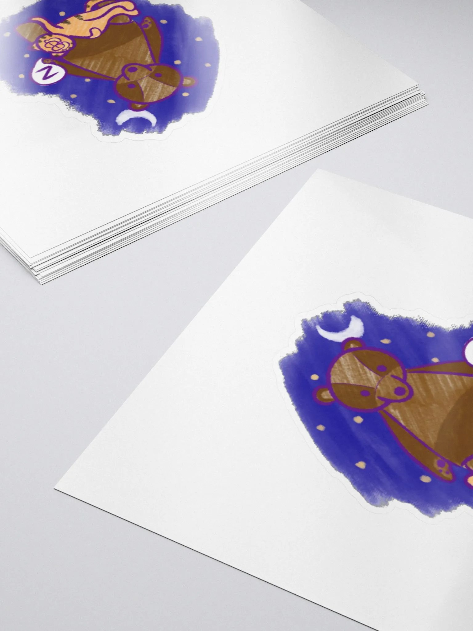 Garf Night Sticker product image (5)