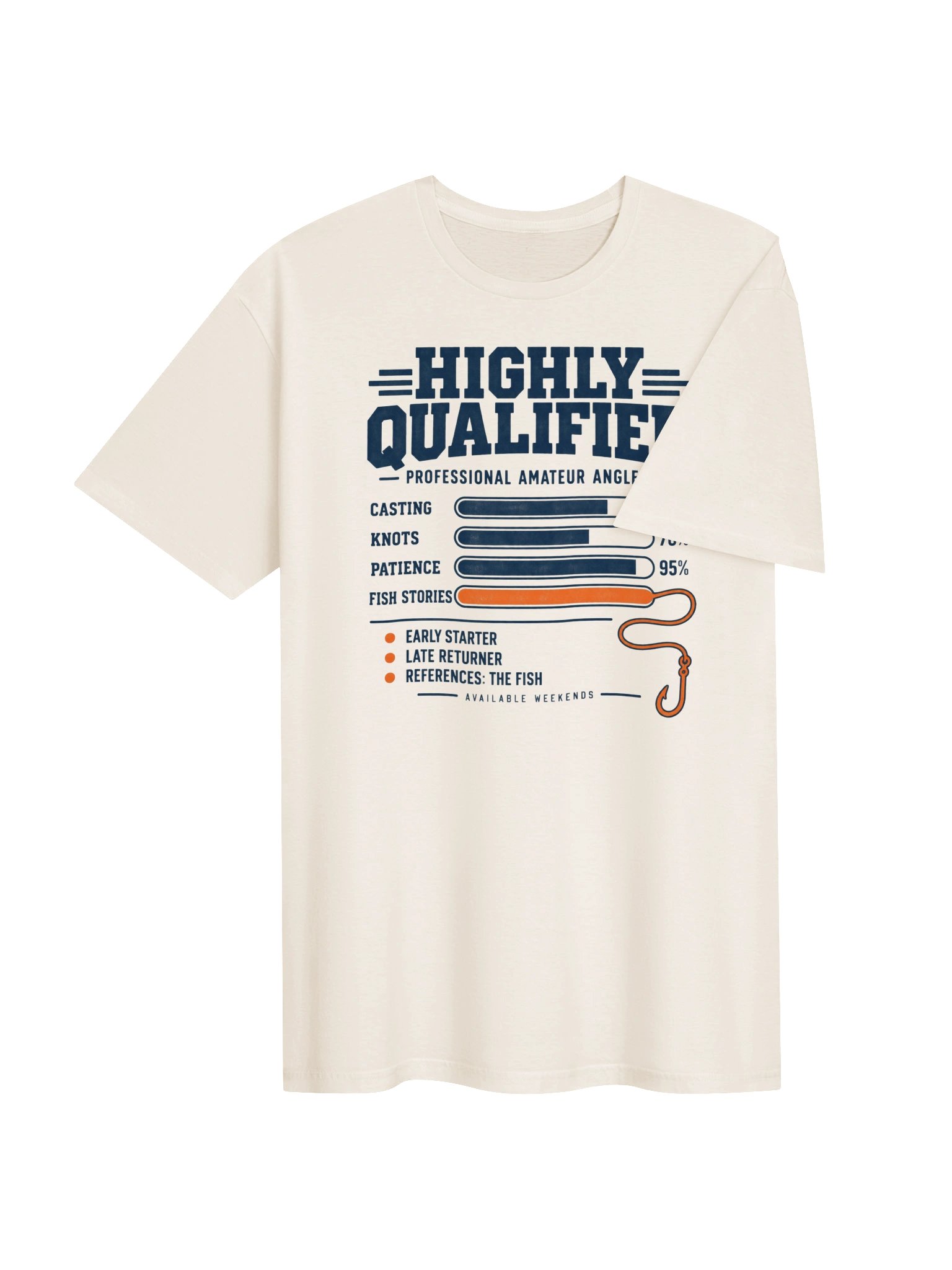 Highly Qualified Angler T-Shirt product image (4)