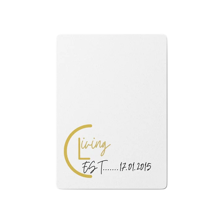 Feeling Gold Poker Deck product image (1)