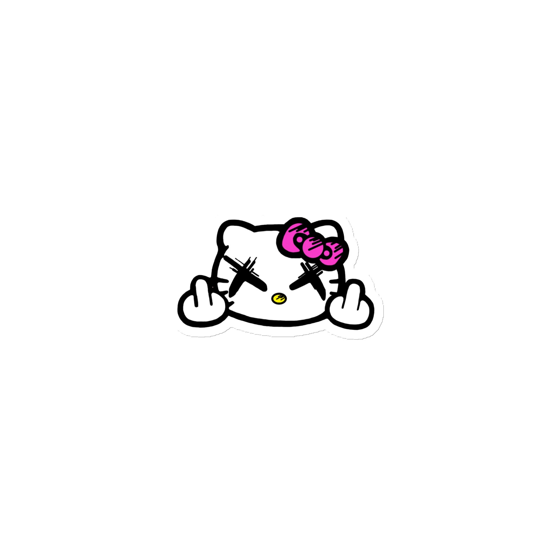 FU Kitty Magnet product image (1)