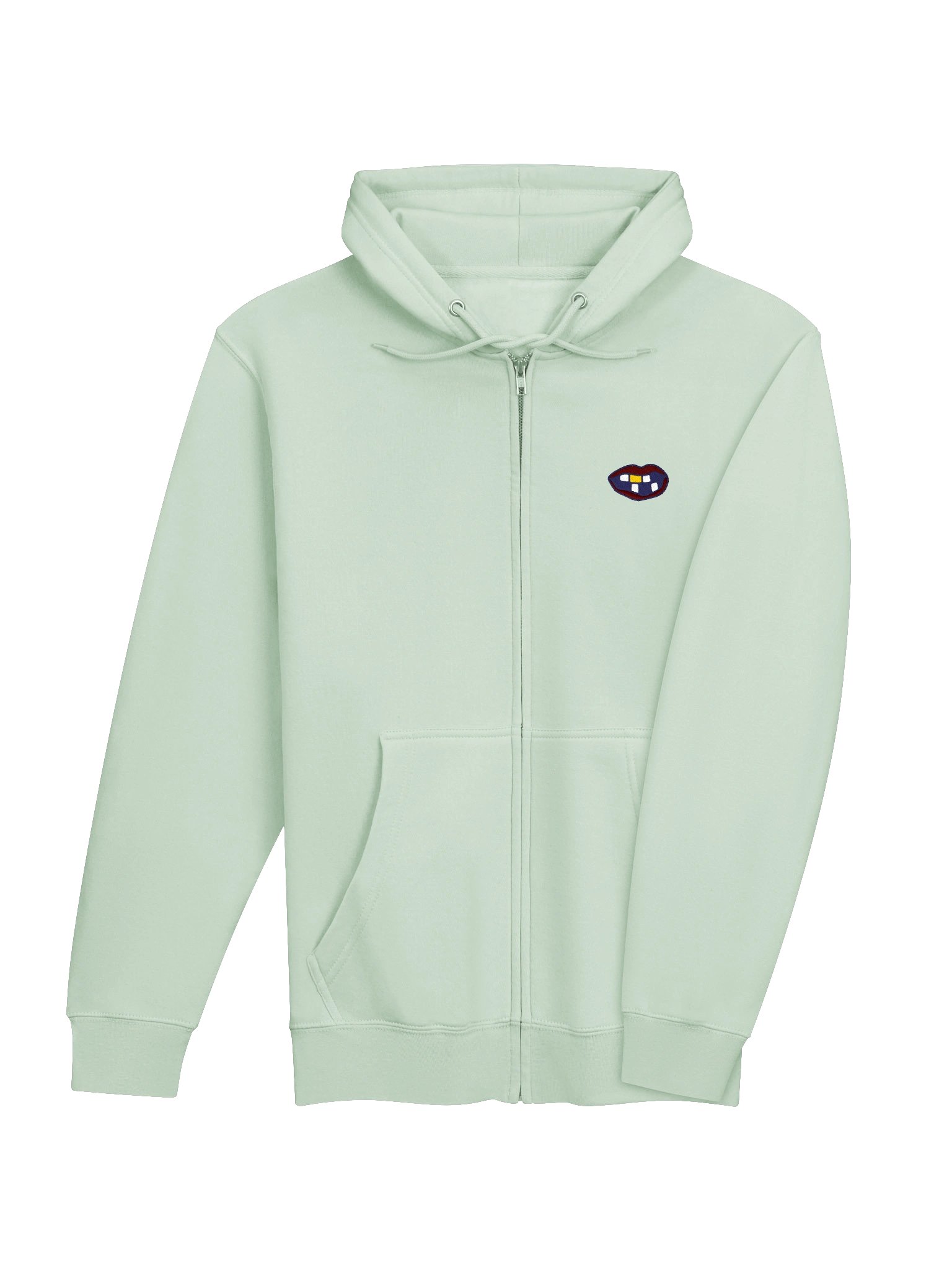 "teef" zipper hoodie (embroidered) product image (4)
