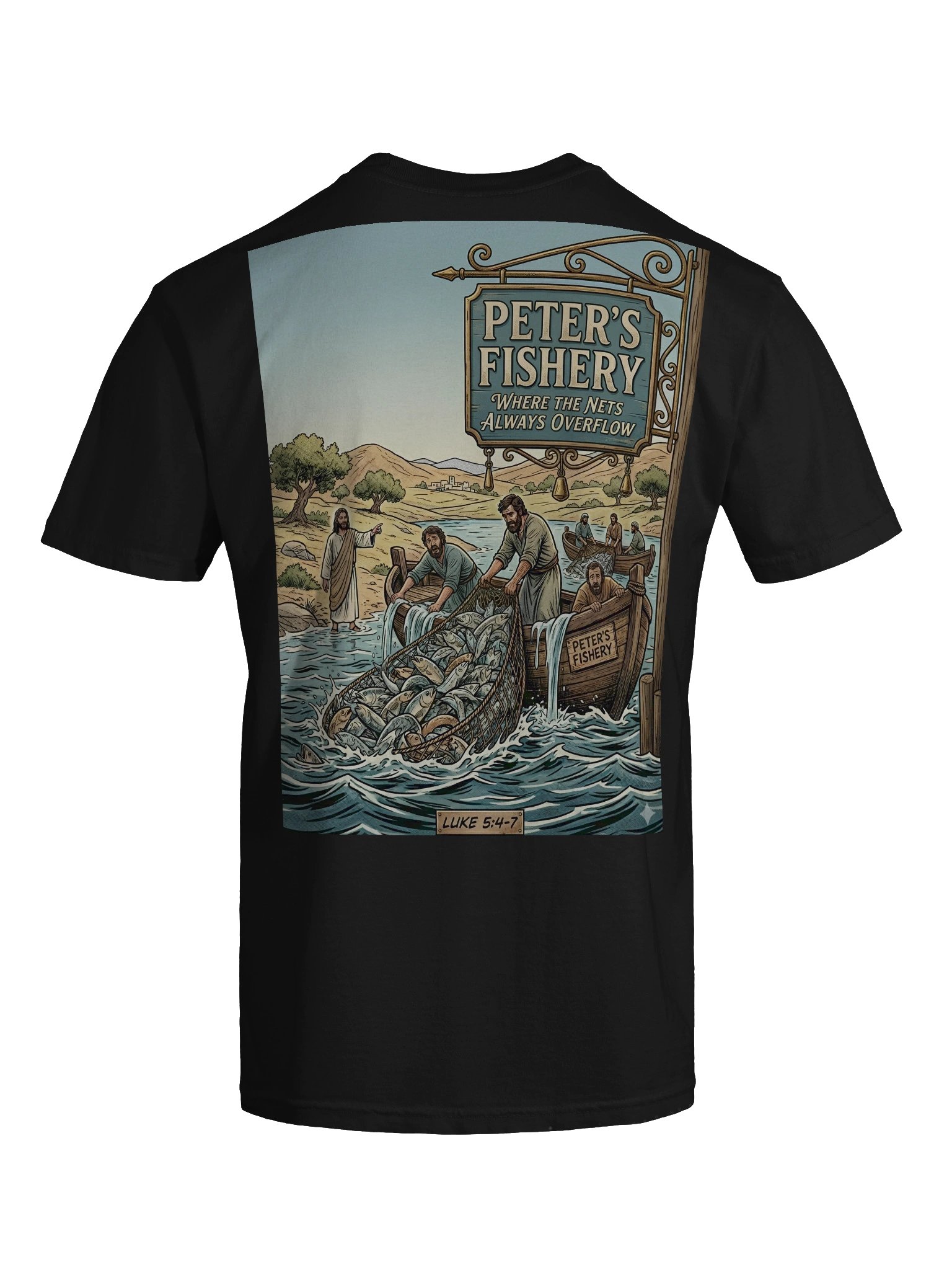 Peter’s Fishery Vintage Scripture Tee product image (7)