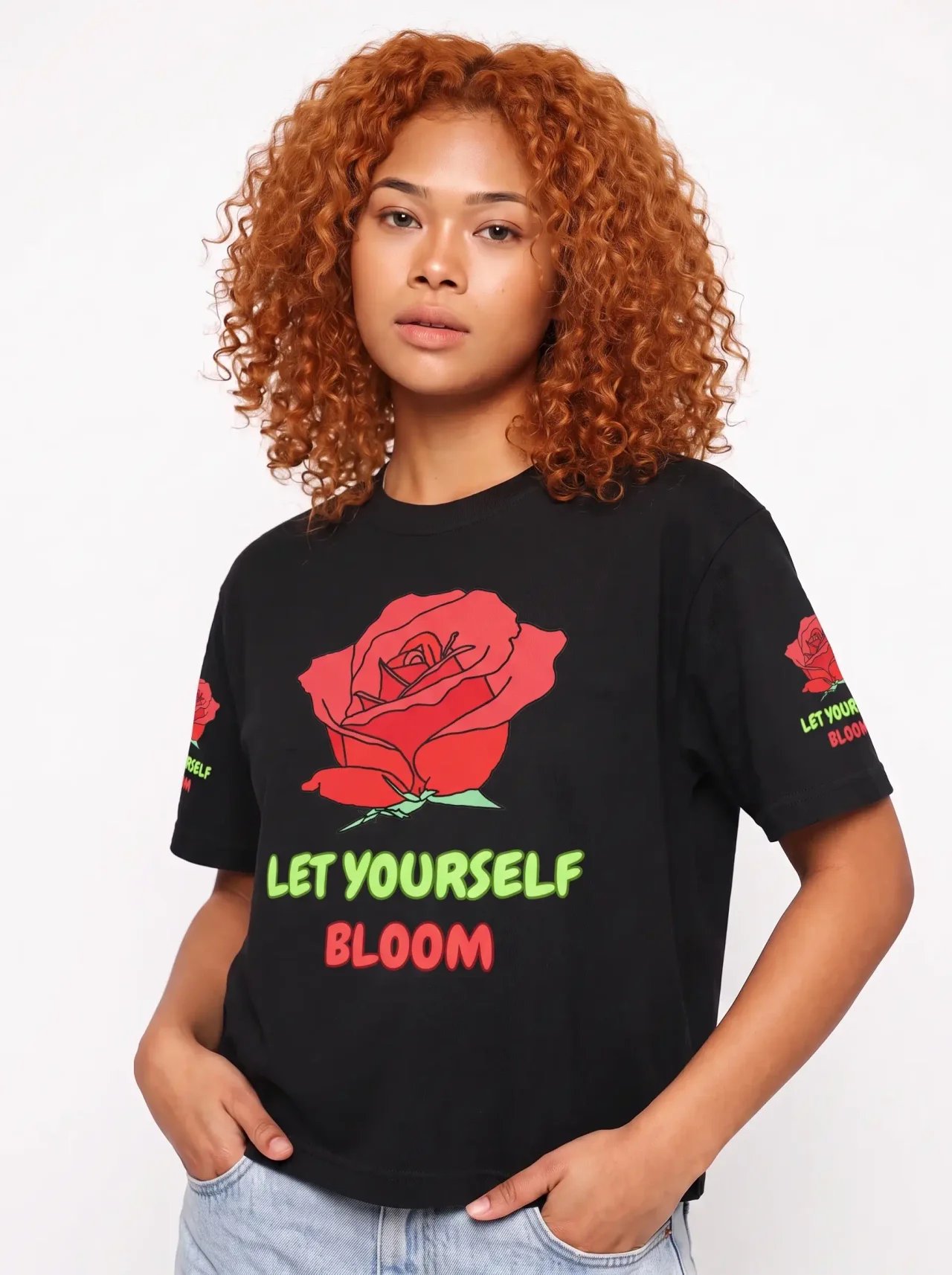 Let Yourself Bloom Box Tee product image (1)