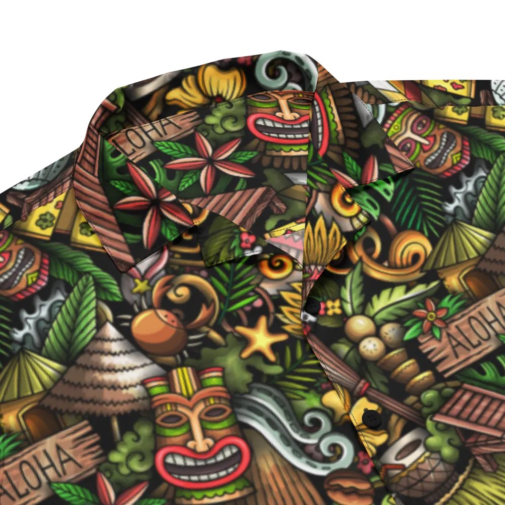 Tiki Aloha Hawaiian Shirt product image (2)