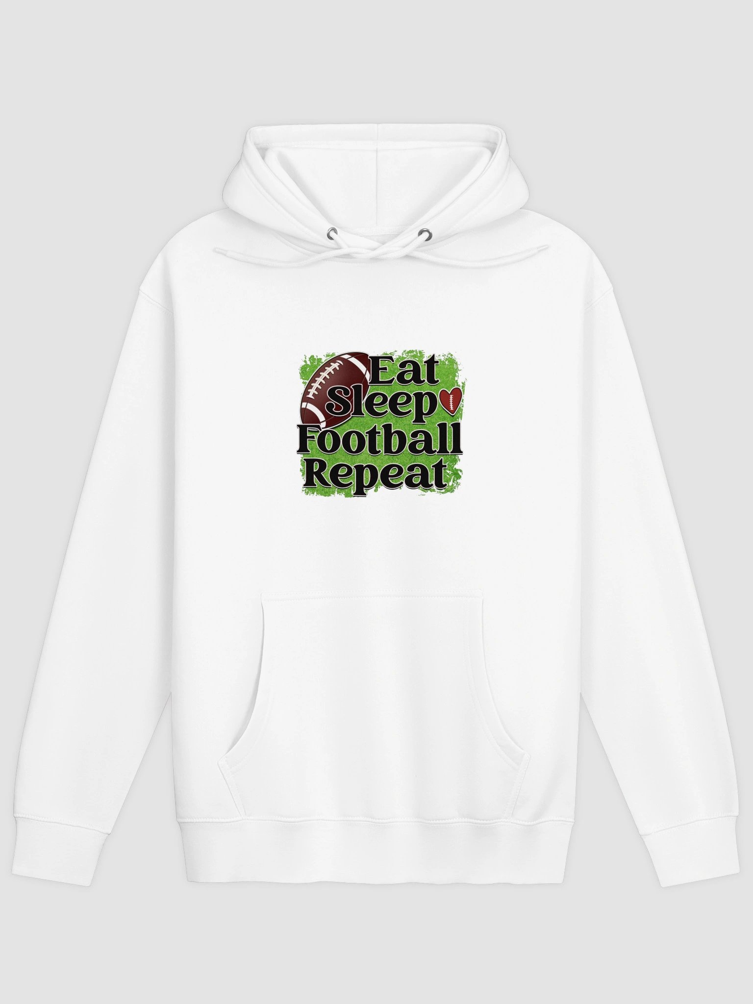 Eat Sleep Football Repeat Hoodie product image (1)