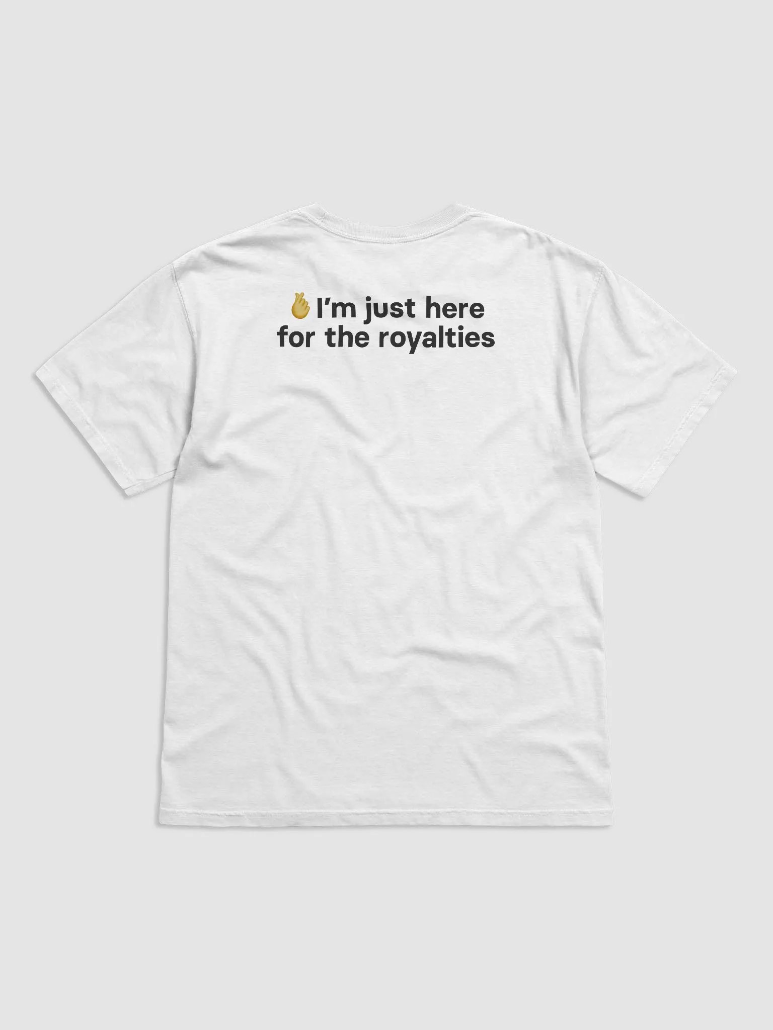 Royalties t-shirt product image (2)