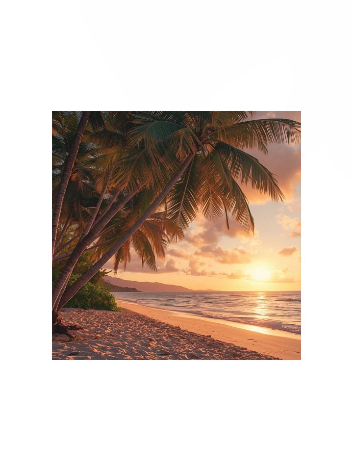 Sunset Serenity Matte Poster product image (5)