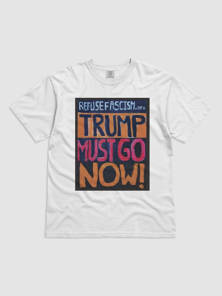 Trump Must Go Now! Orange, Pink and Blue product image (1)