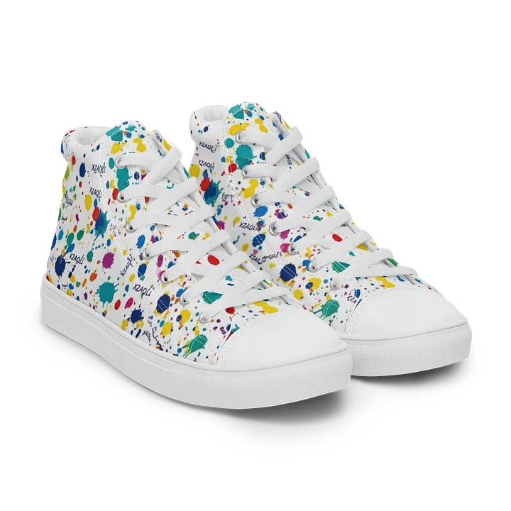 XZAQLI Women's DripStream Canvas High-Tops product image (1)