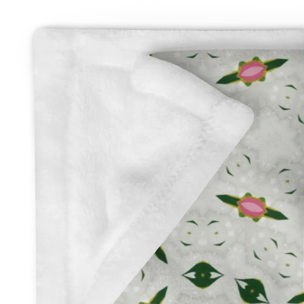 Unique Lips & Eyes Circular Pattern Throw Blanket product image (3)