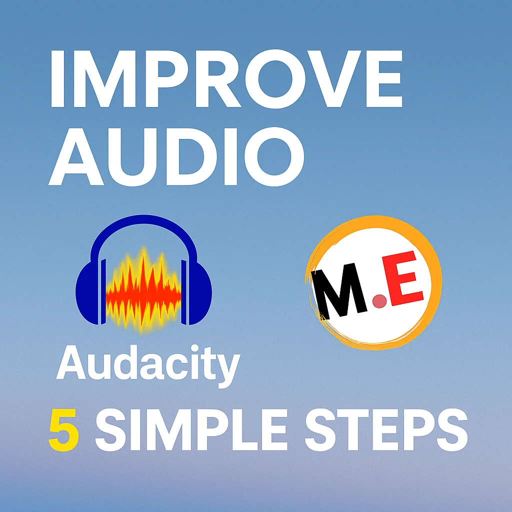 Improve Audio in 5 Simple Steps Using Audacity product image (1)