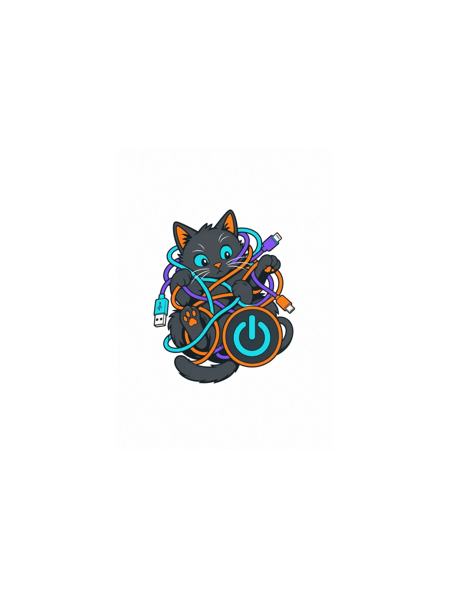 Cable Chaos Cat
