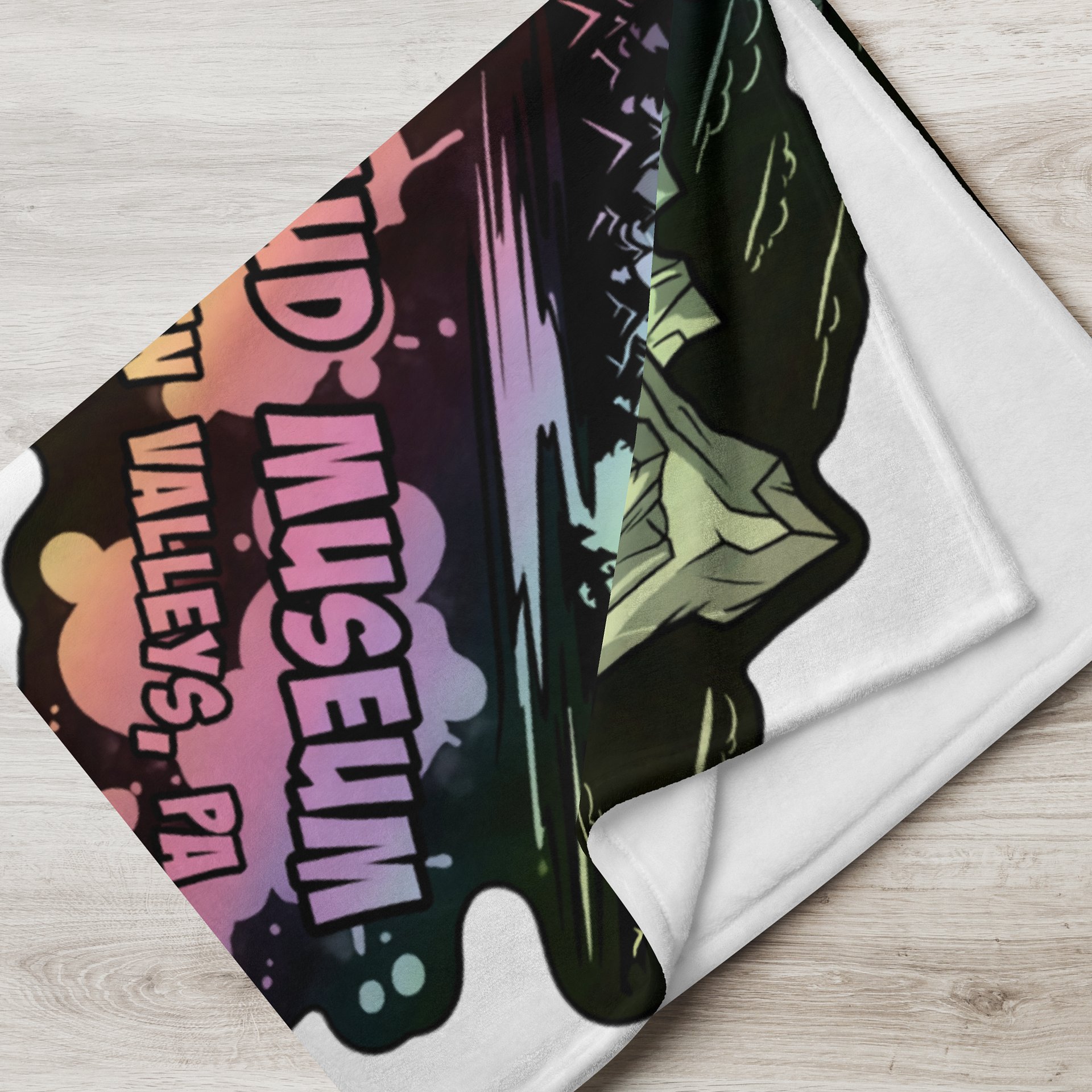 Mud Museum Plush Blanket product image (3)