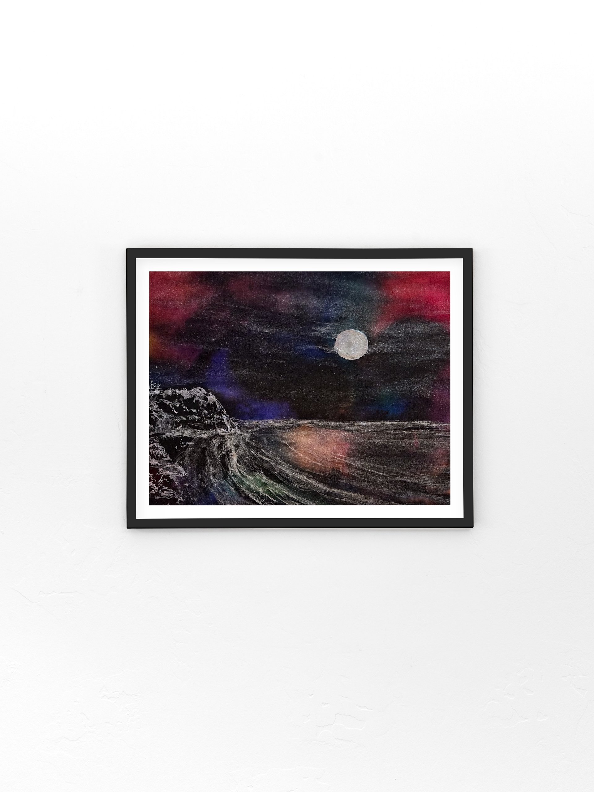 Moonlit Lake Print product image (1)