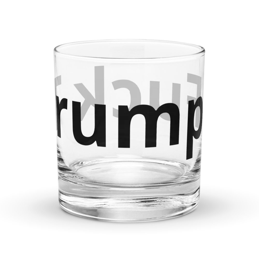 Fuck Trump - Chromatic Rocks Glass product image (2)