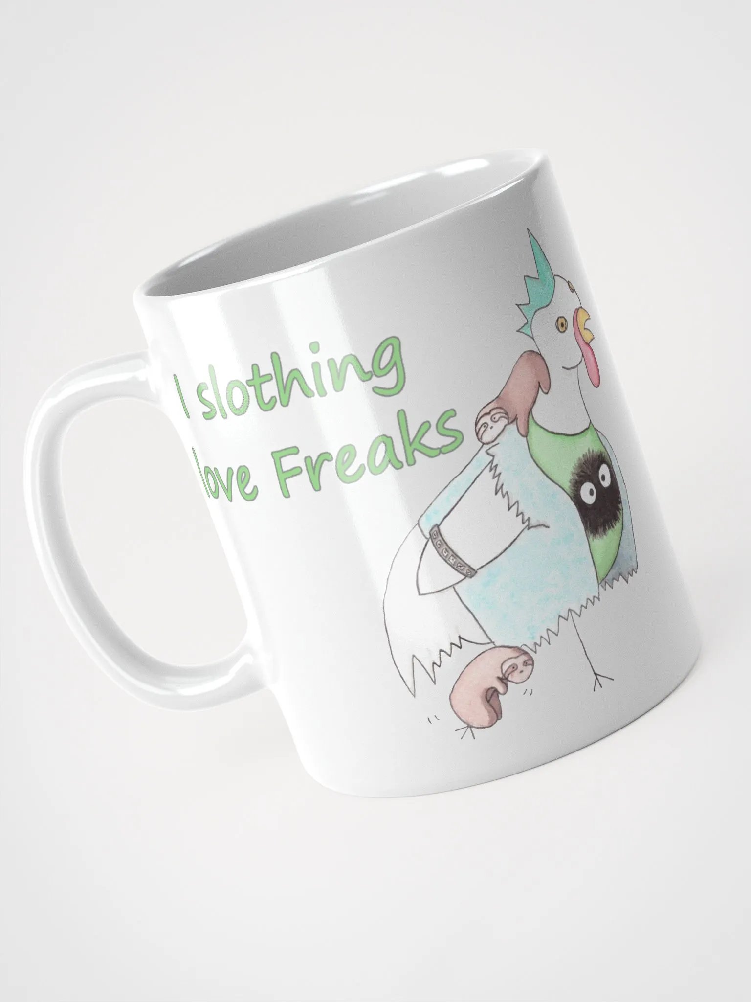 I Slothing Love Freaks Mug! product image (3)