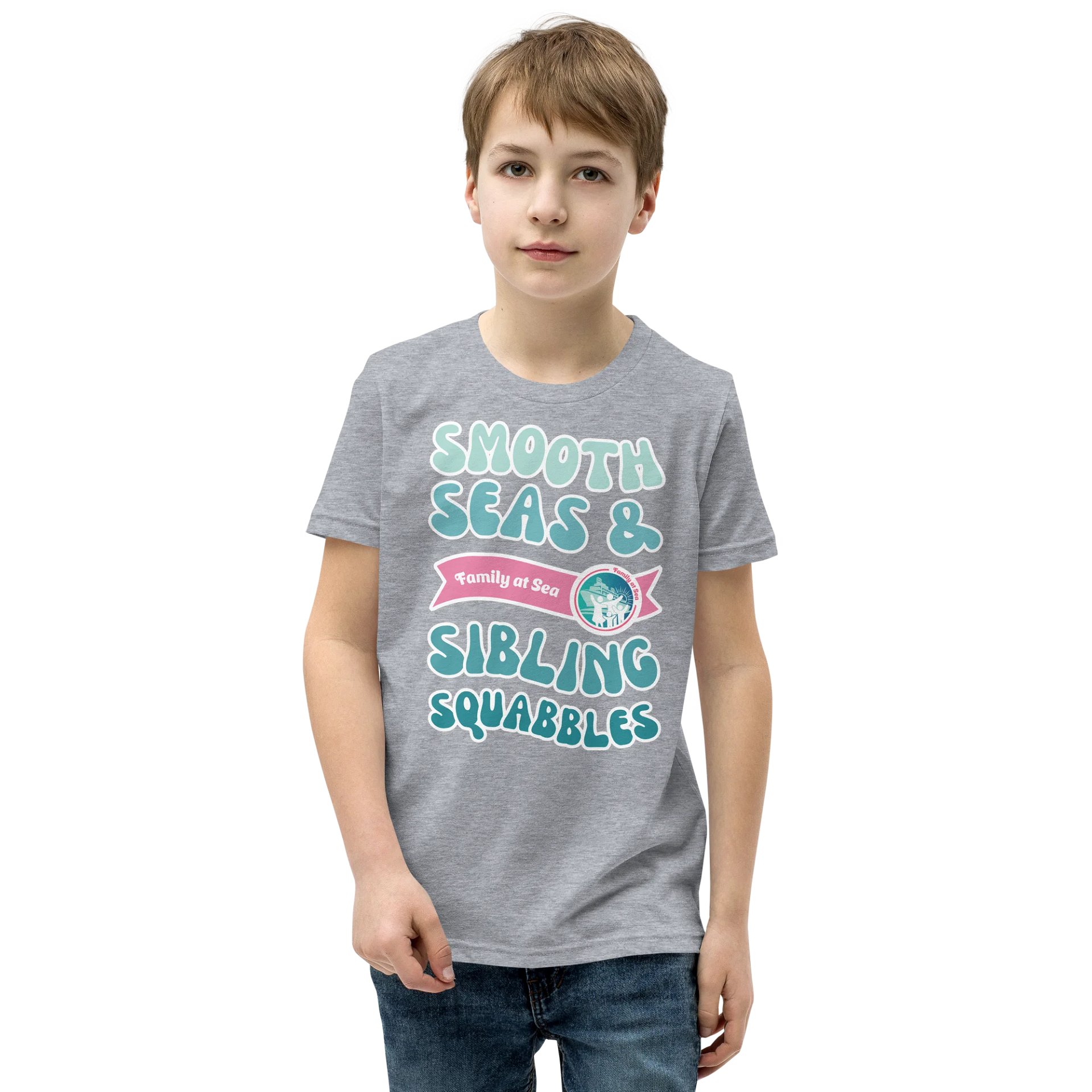 Kids Unisex - Smooth Seas and Sibling Squabbles - T-Shirt product image (3)