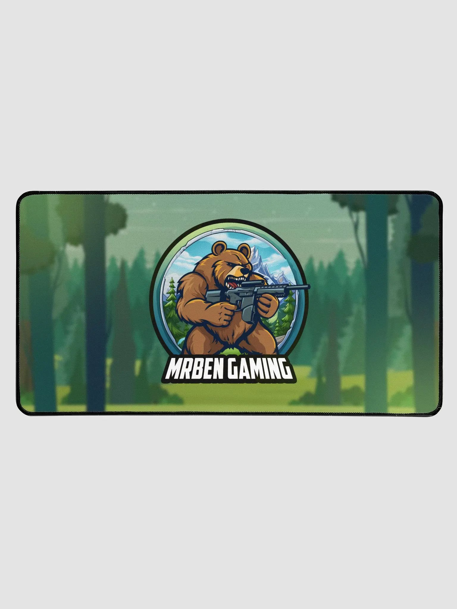 MrBen Gaming Woodland Desk Pad 32inch product image (1)
