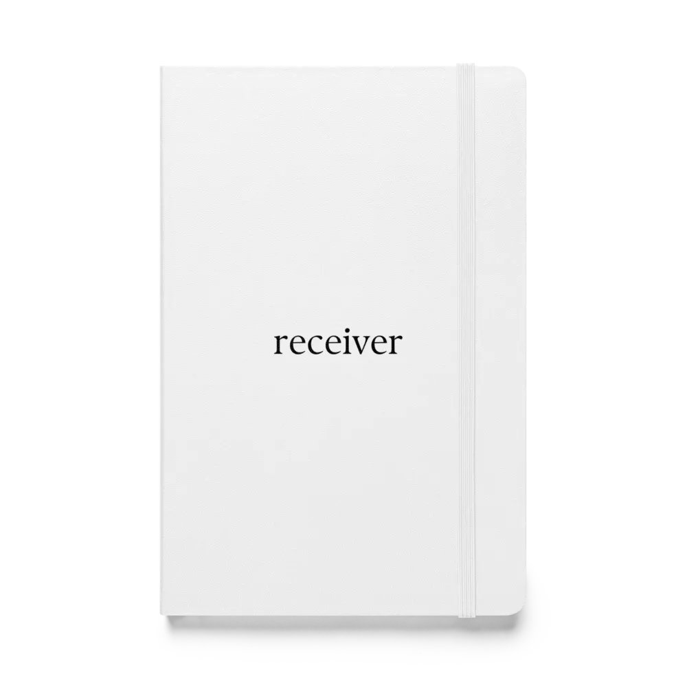 White 'receiver' Journal product image (1)