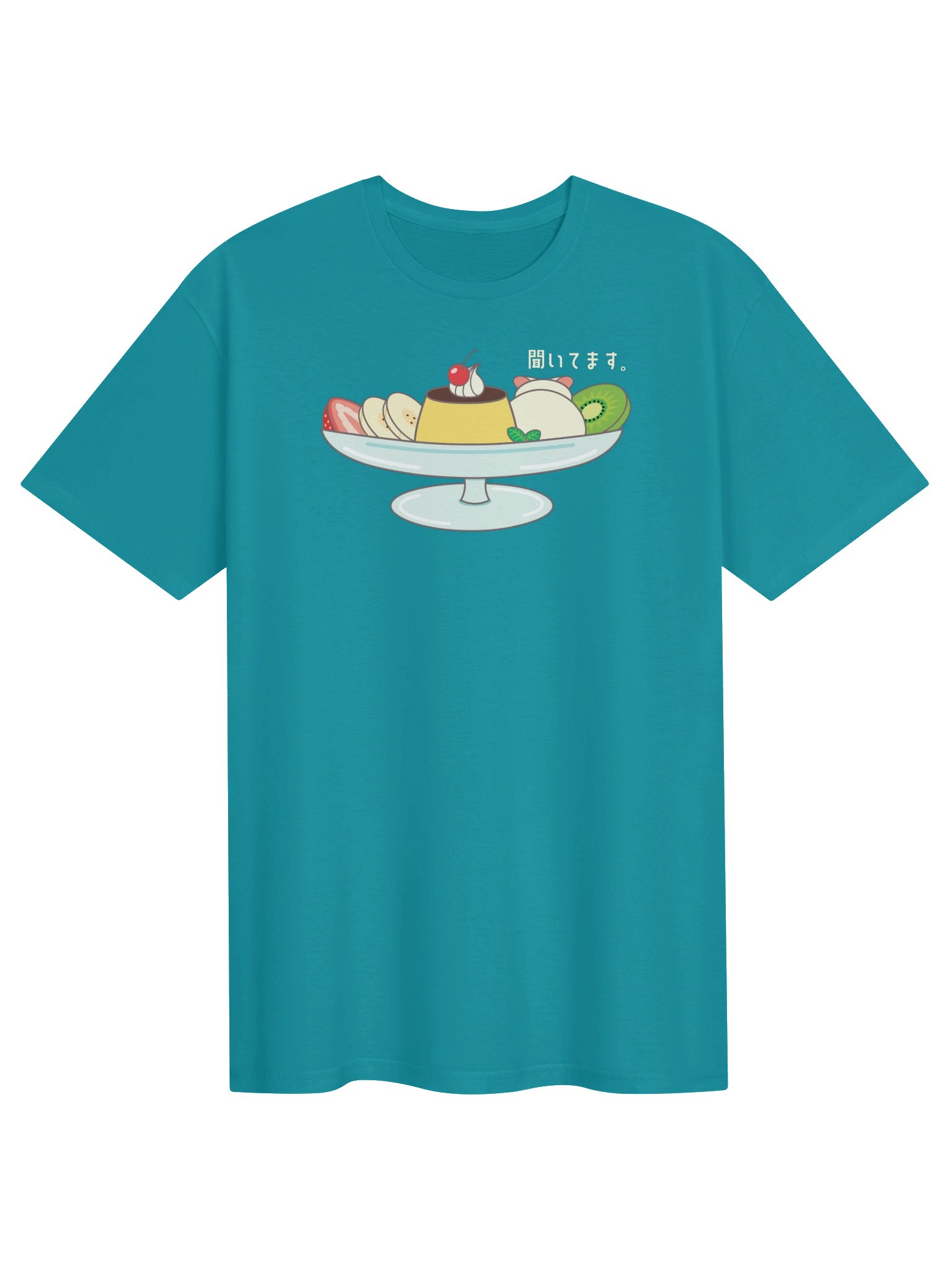 Pudding A La Mode Cat - Unisex Adult Super Soft Lightweight T-shirt product image (10)