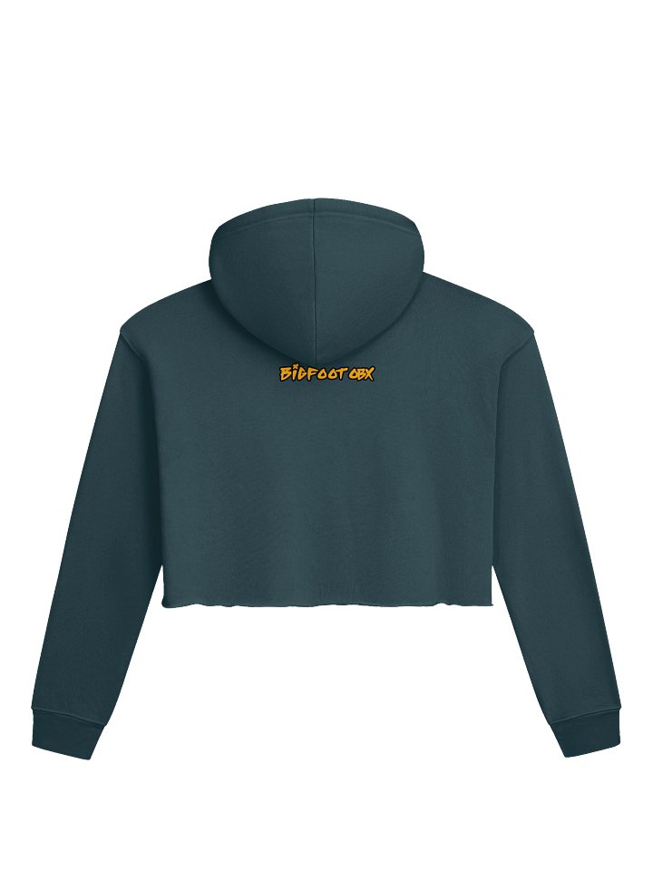 Destination Bigfoot Bronco Bigfoot Logo Bella+Canvas Fleece Women's Crop Hoodie (Multiple Colors Available) product image (12)