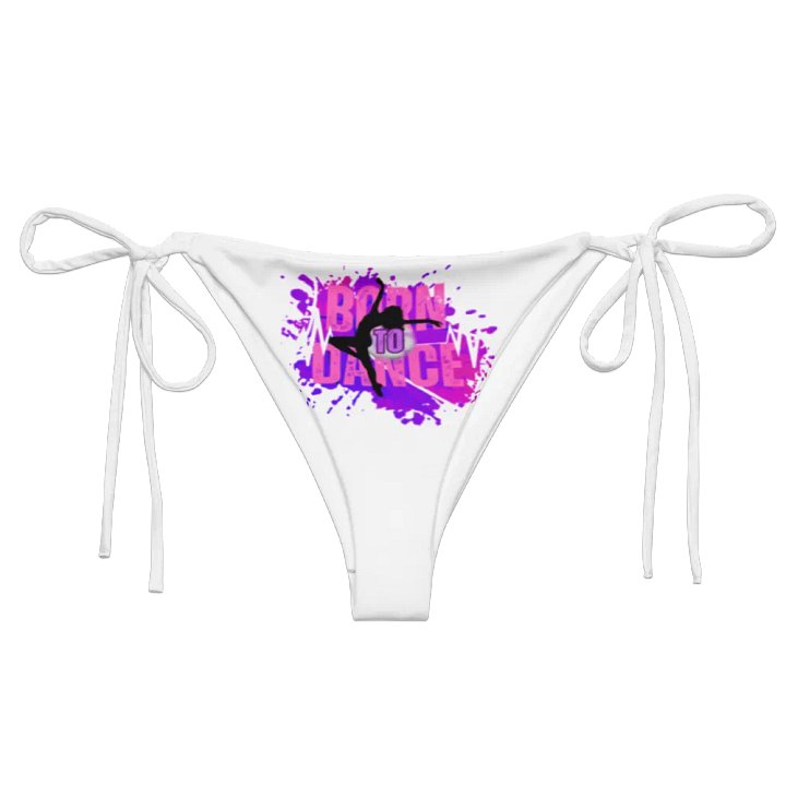 Born to Dance Her Silhouette String Bikini Bottoms product image (1)