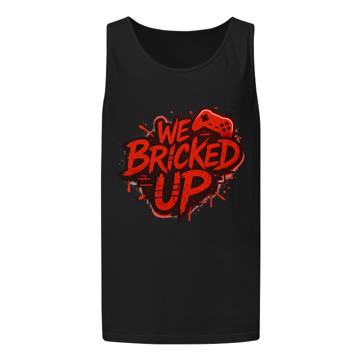 Unisex Garment-Dyed "Bricked Up" Tank Top product image (1)