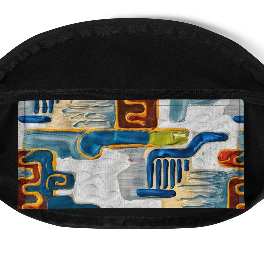 Combing the Clouds painted Small Crossbody bag product image (5)