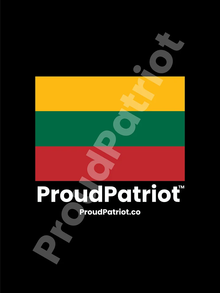 Lithuania Proud Screensaver Dark Mode product image (1)