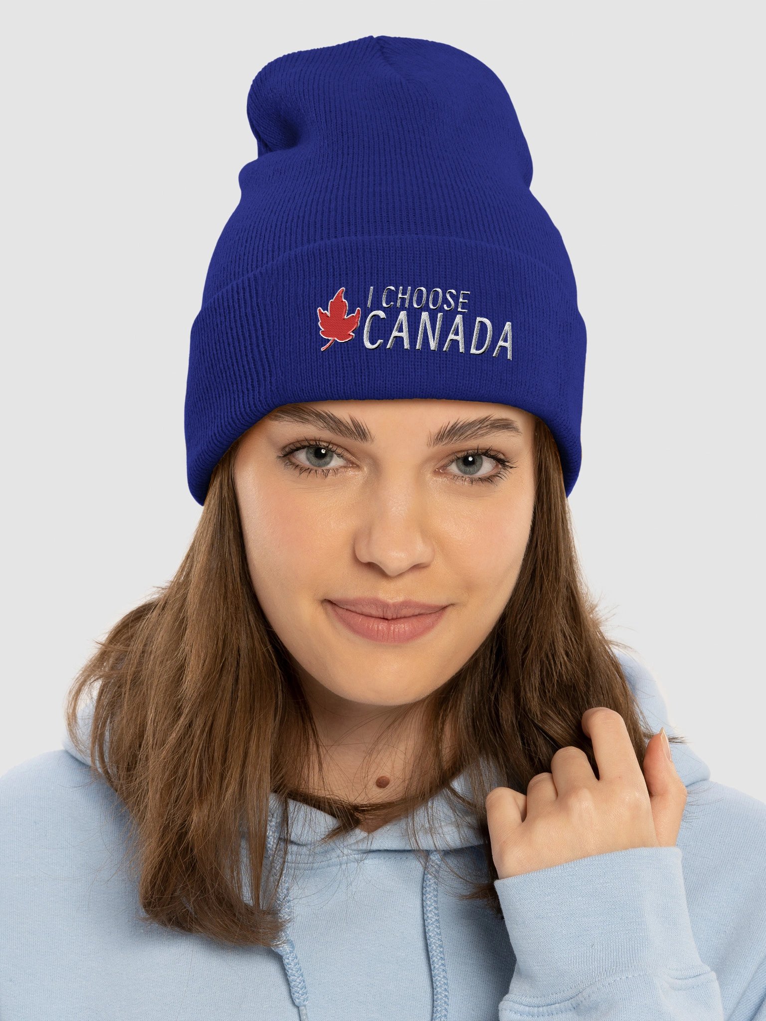 I CHOOSE CANADA, WINTER EDITION TOUQUE by Claus Kellerman POV product image (7)