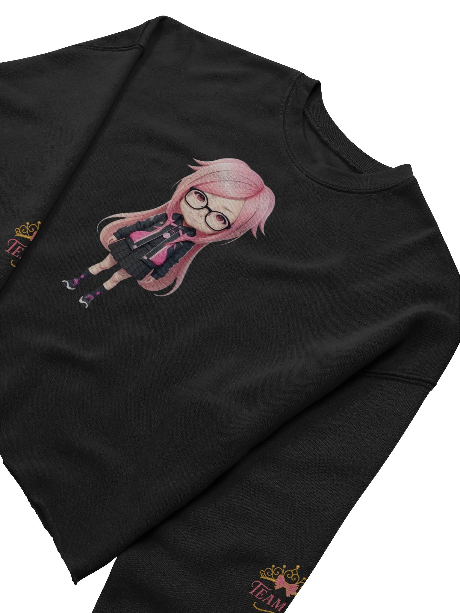 (PINK CHIBI) K Crop Sweatshirt product image (5)