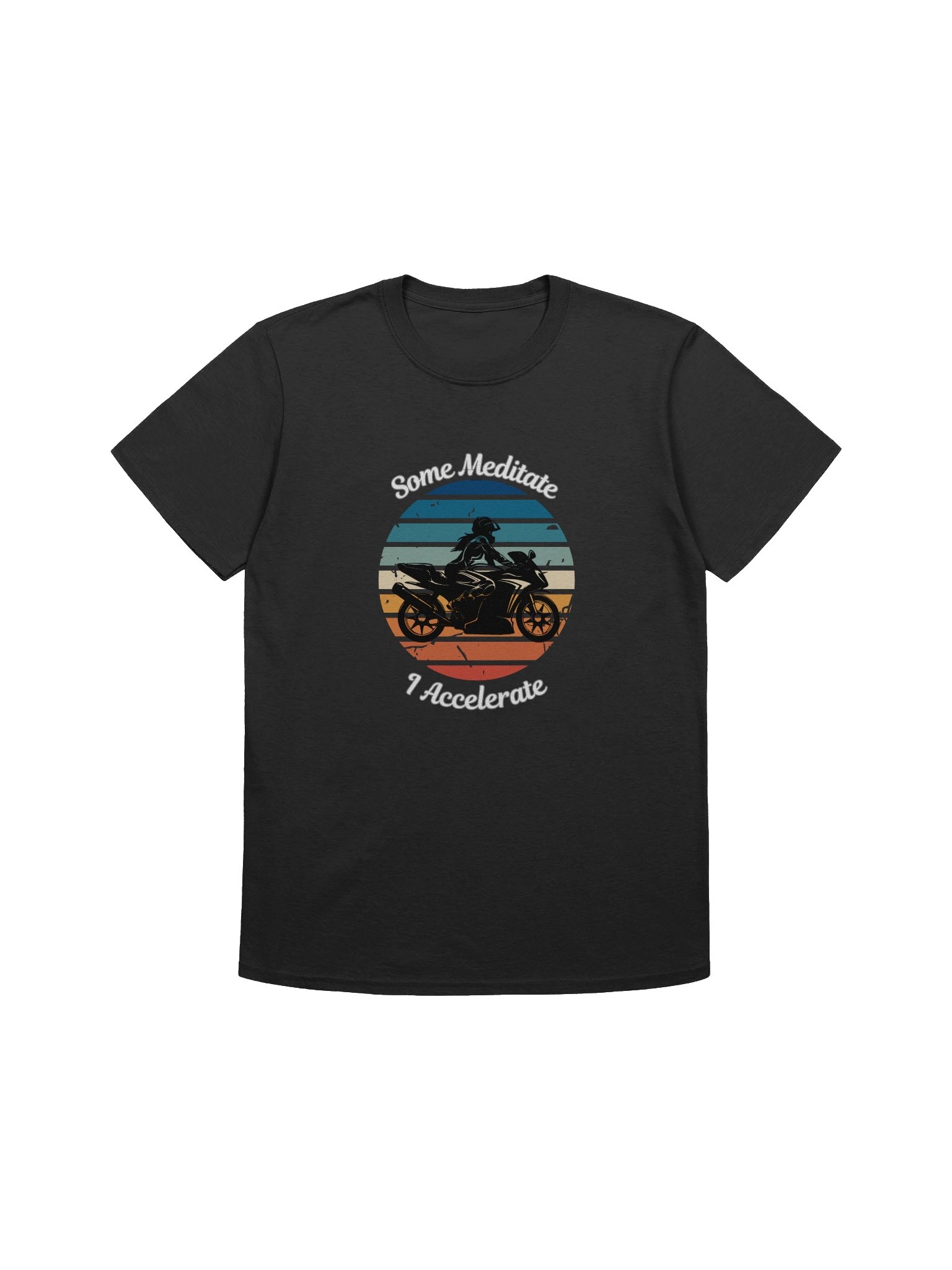Some Meditate, I Accelerate Female T-Shirt product image (1)