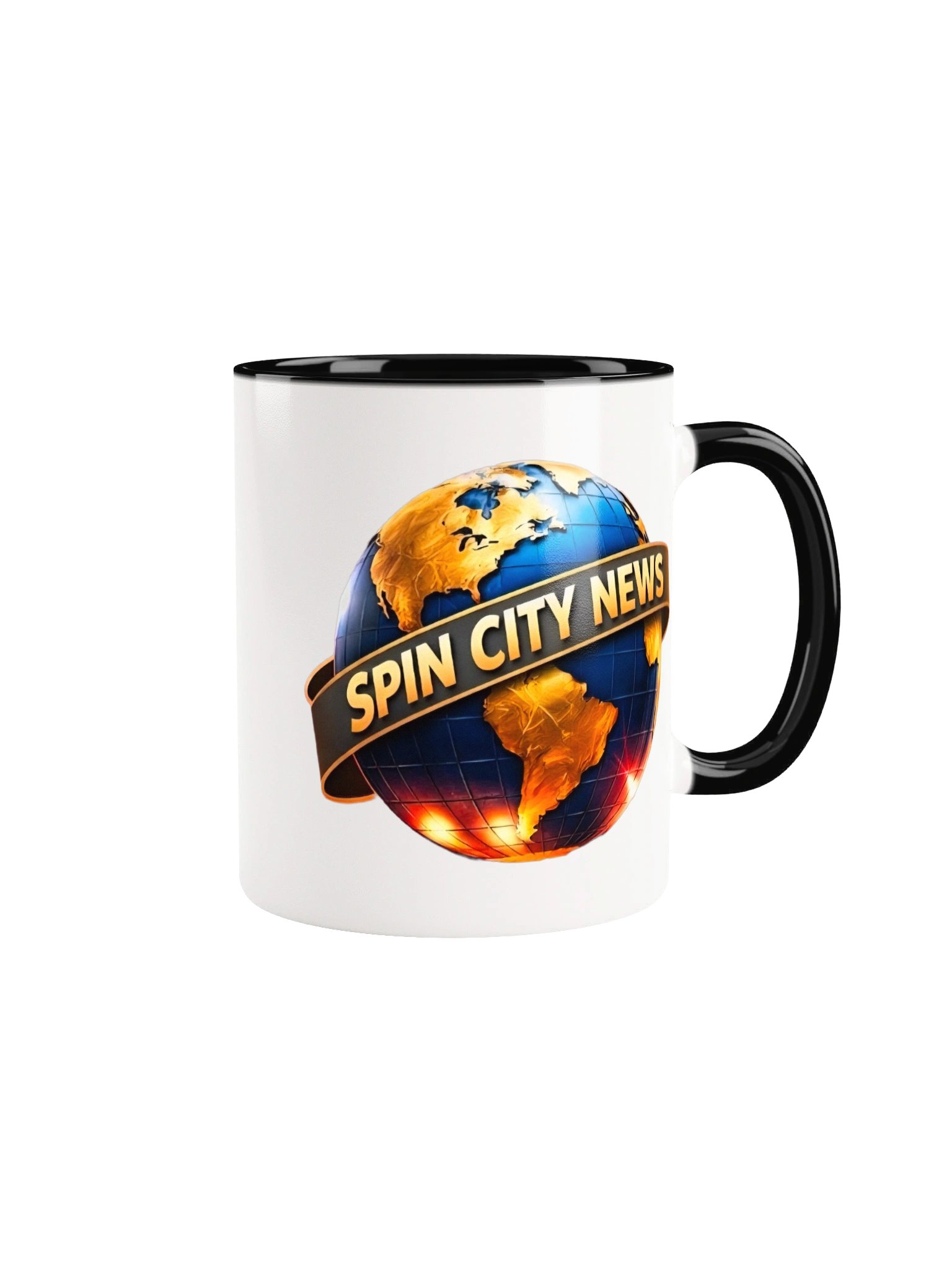 Spin City News Globe Mug product image (5)