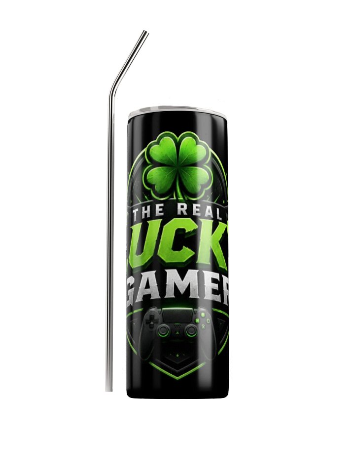 The Real Lucky Gamer Tumbler product image (2)